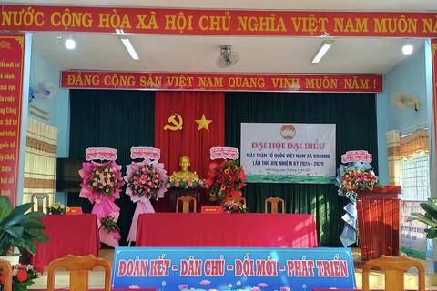 Đại hội Đại biểu MTTQ Việt Nam xã Kroong lần thứ XIV, Nhiệm kỳ 2024-2029